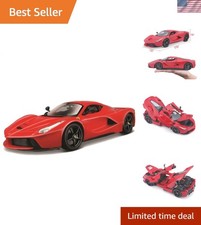 Vehículo Ferrari LaFerrari diecast escala 1:18 - Perfecto para niños y coleccionistas