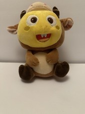 Vip Niño Vaca Disfraz Buey Dino Diario Amarillo Dinosaurio Peluche 9"
