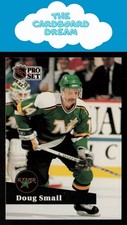 Doug Smail 1991-92 Pro Set French #117 Minnesota North Stars Hockey Card
