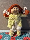 Cabbage Patch Kids Doll Red Hair Blue Eyes Dimple W/ Outfit Vtg ‘85 Coleco HM 3