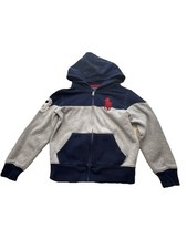 Polo Ralph Lauren Full Zip Sweater Big Pony Embroidery Size 8 S/P Kids
