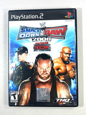 WWE Smackdown VS Raw 2008 (PlayStation 2, 2007) PS2 CIB