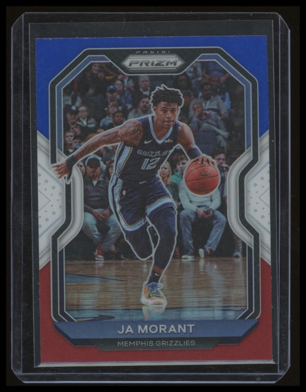 JA MORANT RED WHITE BLUE PRIZM - 2020 Panini Prizm Basketball