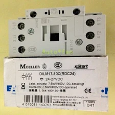1PCS New DILM17-10C(RDC24) Contactor 24-27VDC #A6-22^