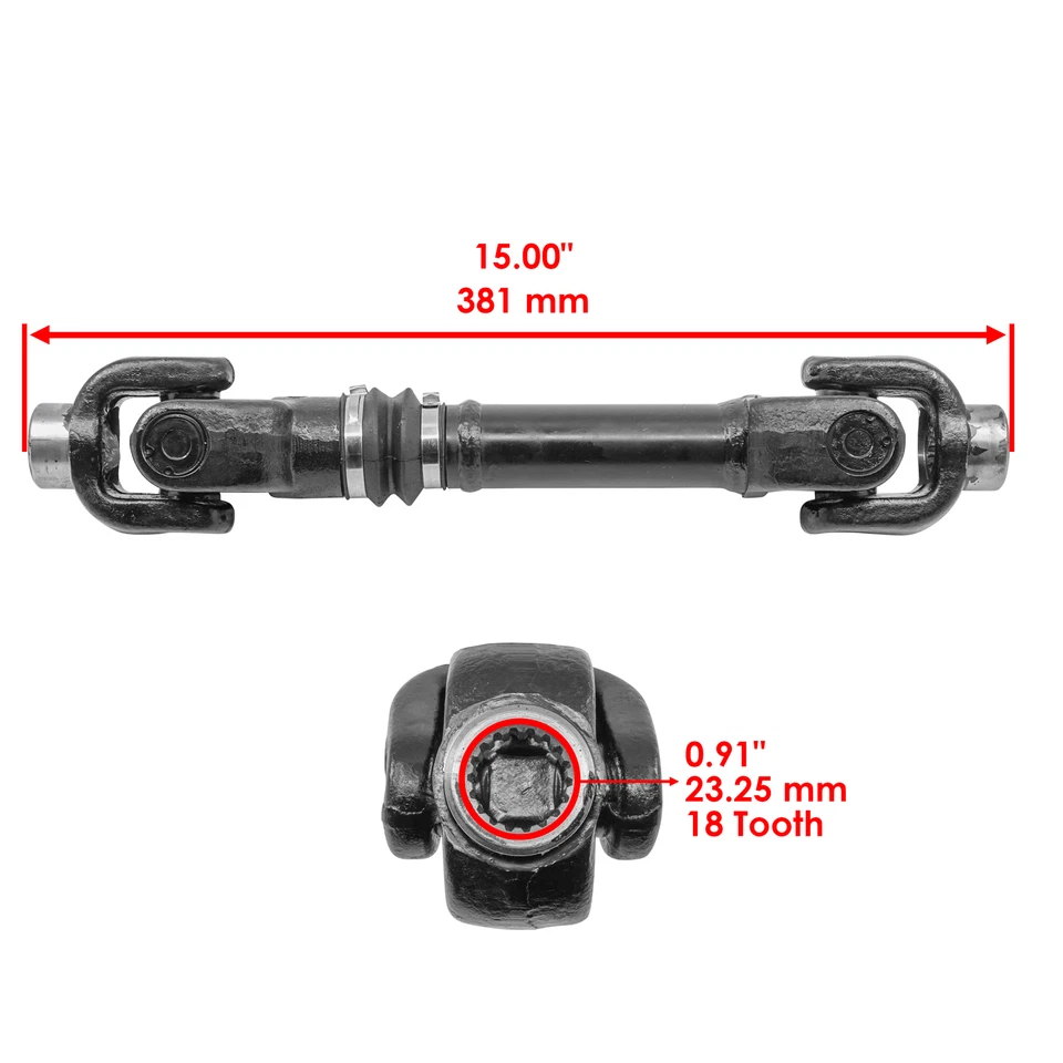 Eje de transmisión de hélice trasera para Can-Am Outlander 570 EFI 2016-2023/Max 570 2017 Foto 2 de 4