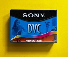 Sony DVC Digital Video Cassette Tape Mini DV Premium Color DVM60R   NEW SEALED