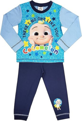Jungen CocoMelon Schlafanzug Set There's No One Like You Alter 1,5-3 Jahre Blau