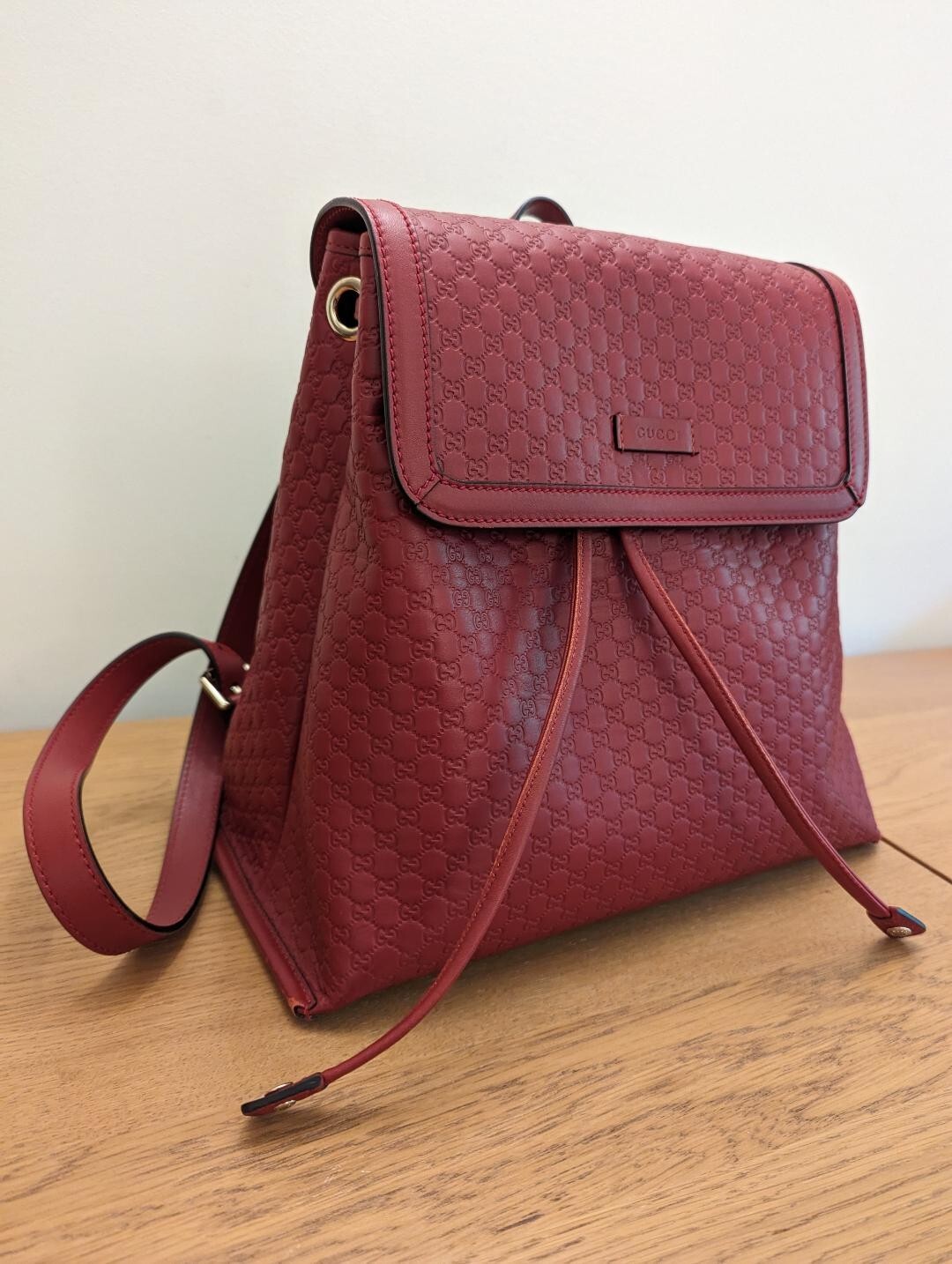 Gucci  Micro Guccissima Leather Backpack