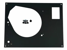 Thorens TD... For SME 160 165 166 MKII MKIV Face Plate Cover BL