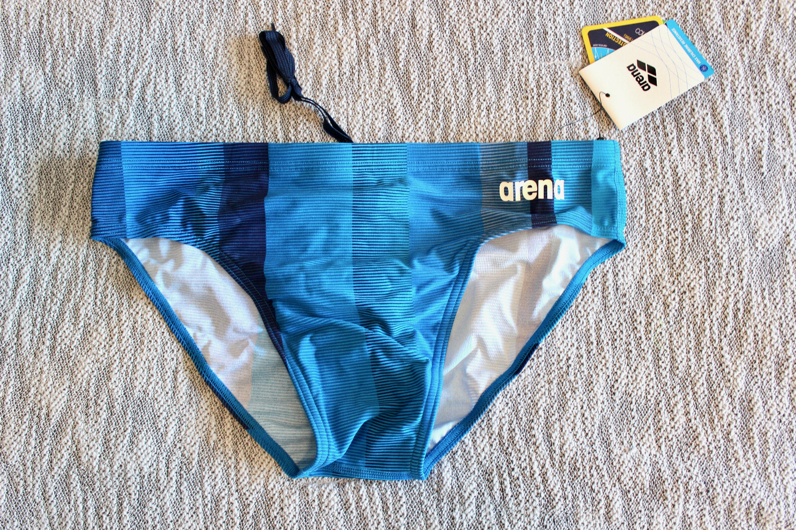 blue swim briefs