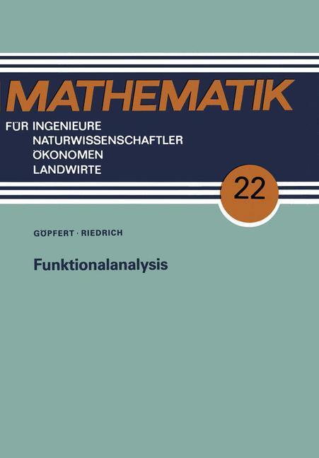 Funktionalanalysis | Buch | 9783815420225