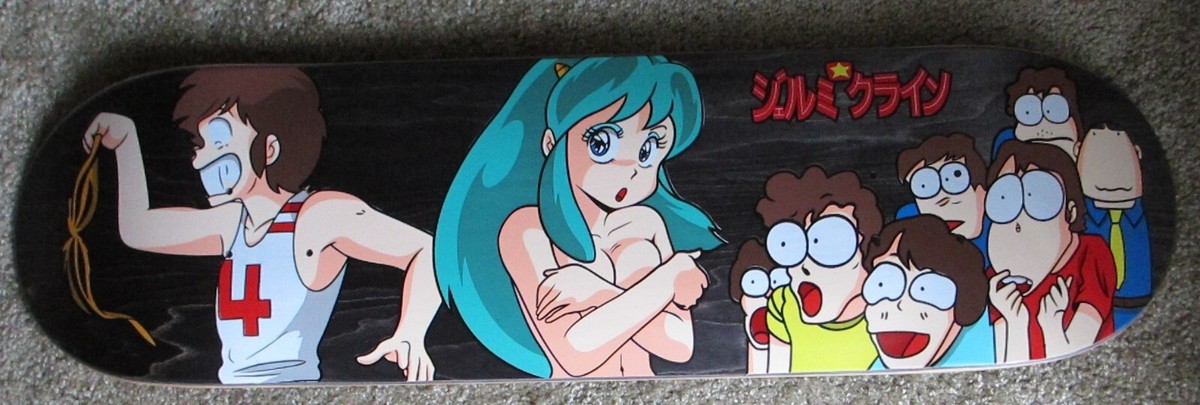 Hook-Ups Skateboard Deck Lum Chan Beautiful Dreamer Gray Version