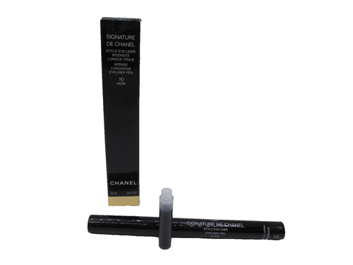Chanel Signature De Chanel Intense Longwear Eyeliner Pen ~ 10 Noir ~ 0.01 oz ~ - 第 1/4 張圖片