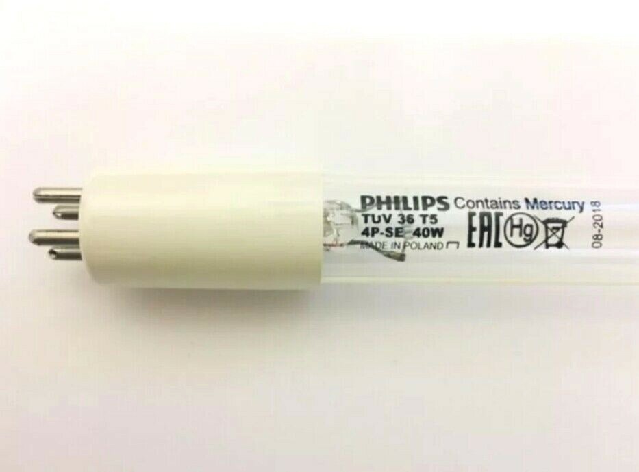 PHILIPS TUV 36 T5 HE 4P SE 40W GERMICIDA 845MM UV-C DEPURATORE - STERILIZZATORE