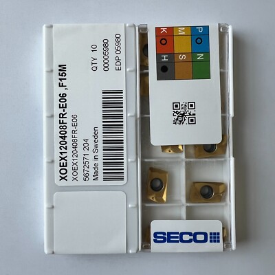 XOEX120408FR-E06,F15M/ SECO  Original genuine CNC alloy blade