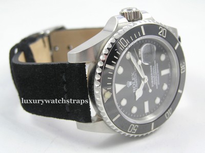 submariner suede strap