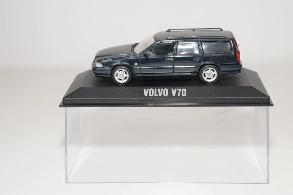 A65 1:43 MINICHAMPS VOLVO V70 V 70 CLASSIC 850 METALLIC BLACK MIB MOLTO RARO! - Immagine 2 di 4