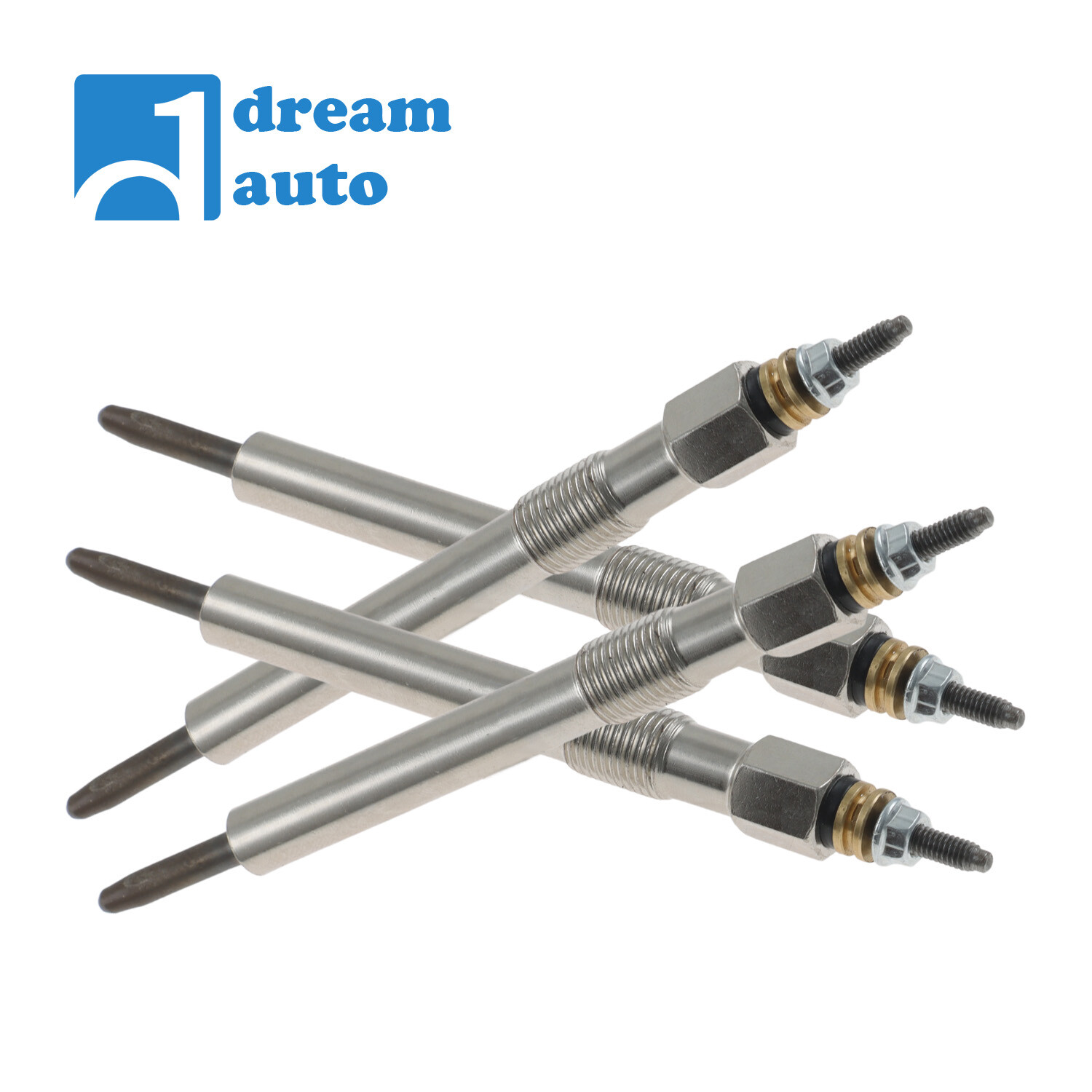 4Pcs Engine Preheating Glow Plug 12V for 1998-2004 Isuzu NPR NPR-HD NQR 4.8L
