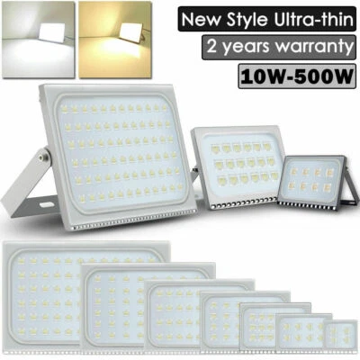 CERBIUT LED Flood Light 500W 300W 200W 150W 100W 50W 30W 20W 10W, Ouoor Lamp Spotlight