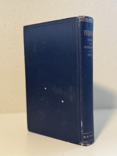 “Psychanalysis” by BRILL | 1st Edition, 1912 | RARE | Partially Torn Title Page - 第 2/11 張圖片