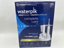Waterpik Water Flosser + Electric Toothbrush- 5 Tips, 10 Pressures, 360 Rotation