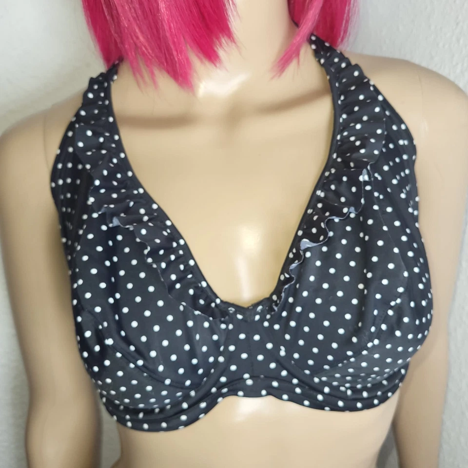 Luxus Bikini Freya Pier, Größe 70/32 Cup J, Dots, Oberteil bade top bh Damen neu - Bild 3 von 4