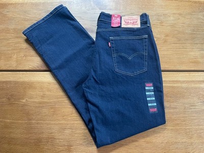LEVIS STRAUSS 514 Herren Jeans Gr. 36 / 34 NEU Dunkelblau W36 / L34 l