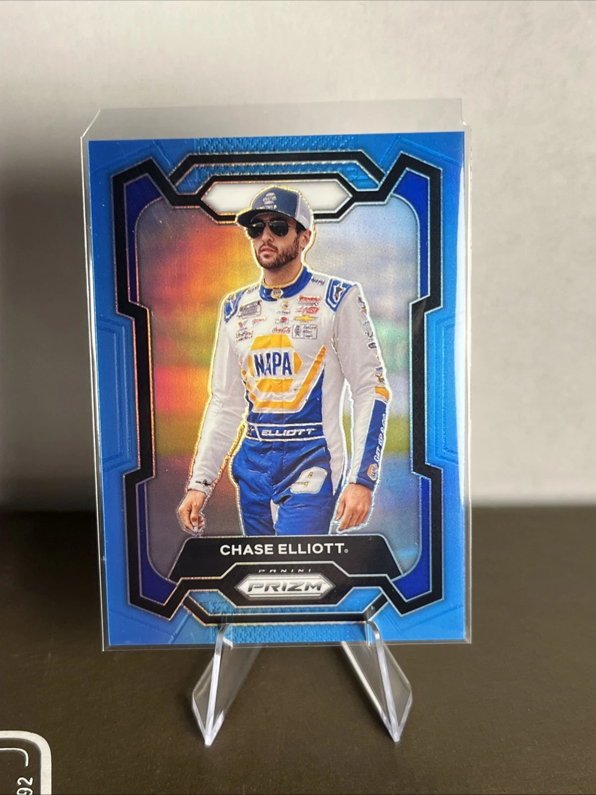 2024 Panini Prizm Racing - Chase Elliott, Carolina Blue Prizm, /49