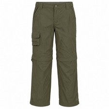 REI Boys XS 6-7 Convertible Cargo Pants Green Hiking Outdoor Zip Off