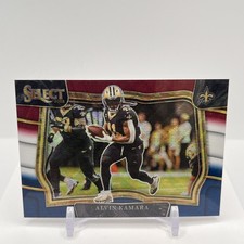 2022 Panini Select Alvin Kamara Red White & Blue Field Level /75 #468 Saints