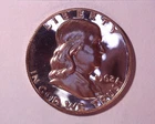 1962 Franklin Half Dollar "CAMEO" GEM/PROOF  **418-3*
