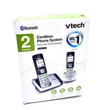 VTech 2 Handset Cordless Phone System With Caller ID/Call Waiting CS6719-2