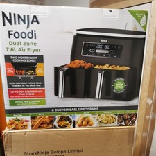 Ninja Foodi 7.6L Dual Zone Air Fryer - Grey (AF300UK) BRAND NEW