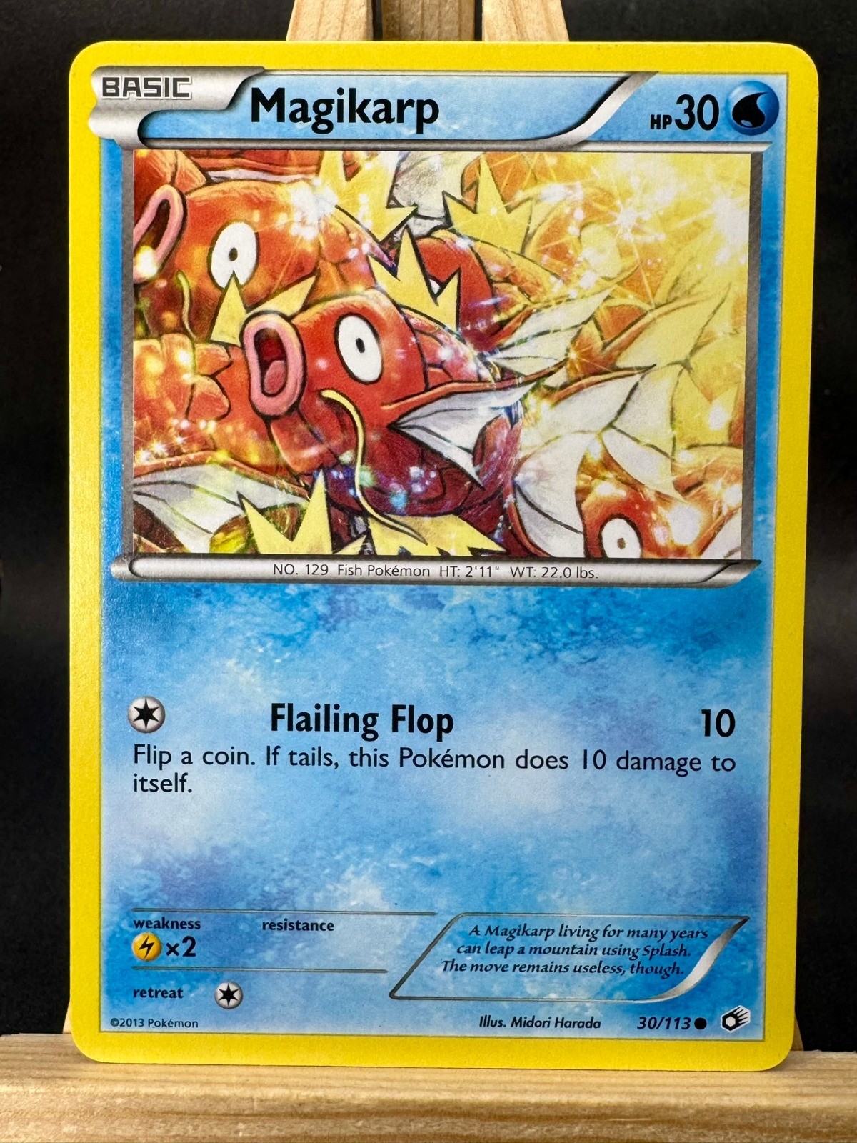 Magikarp Pokemon Trading Card Game - Legendary Treasures 30/113 NM