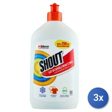 3X Bio Shout Détachant Textile Liquide 500 Ml.