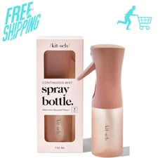 Kitsch Continuous Spray Bottle for Hair – Fine Mist Water Mister & Water Spray..