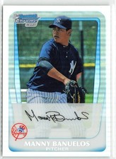 2011 Bowman Chrome Prospects - Manny Banuelos - Refractor 412/799 #BCP44 /799