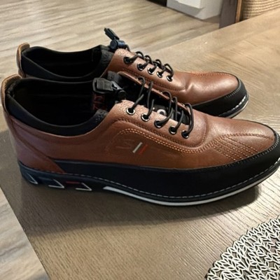Skechers Brown and Black Casual Lace-Up Slip-On Sneakers Men main image 3