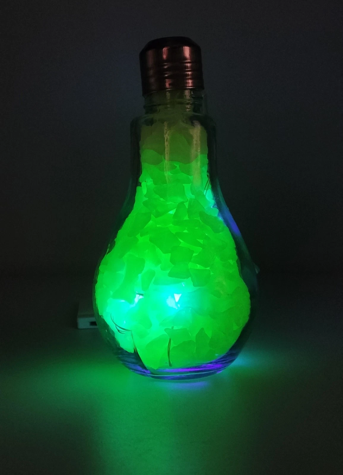 UG Light Bulb Decoration Antique Uranium Pieces Battery Operated UV Lights No.2