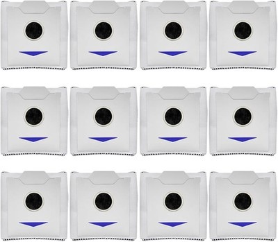 12pcs Dust Bags for Ecovacs Deebot N30 OMNI N30 PRO OMNI Robot Vacuum Ecovacs