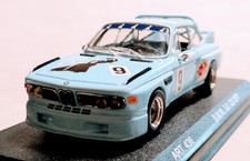 Valuable item, BMW 3.0CS Racing, 1977 el, DetailCars, light blue, 1/43