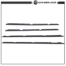 For Camaro/Firebird 1982-1992 Window Felts Set Inners And Outers Set, 4 Pieces