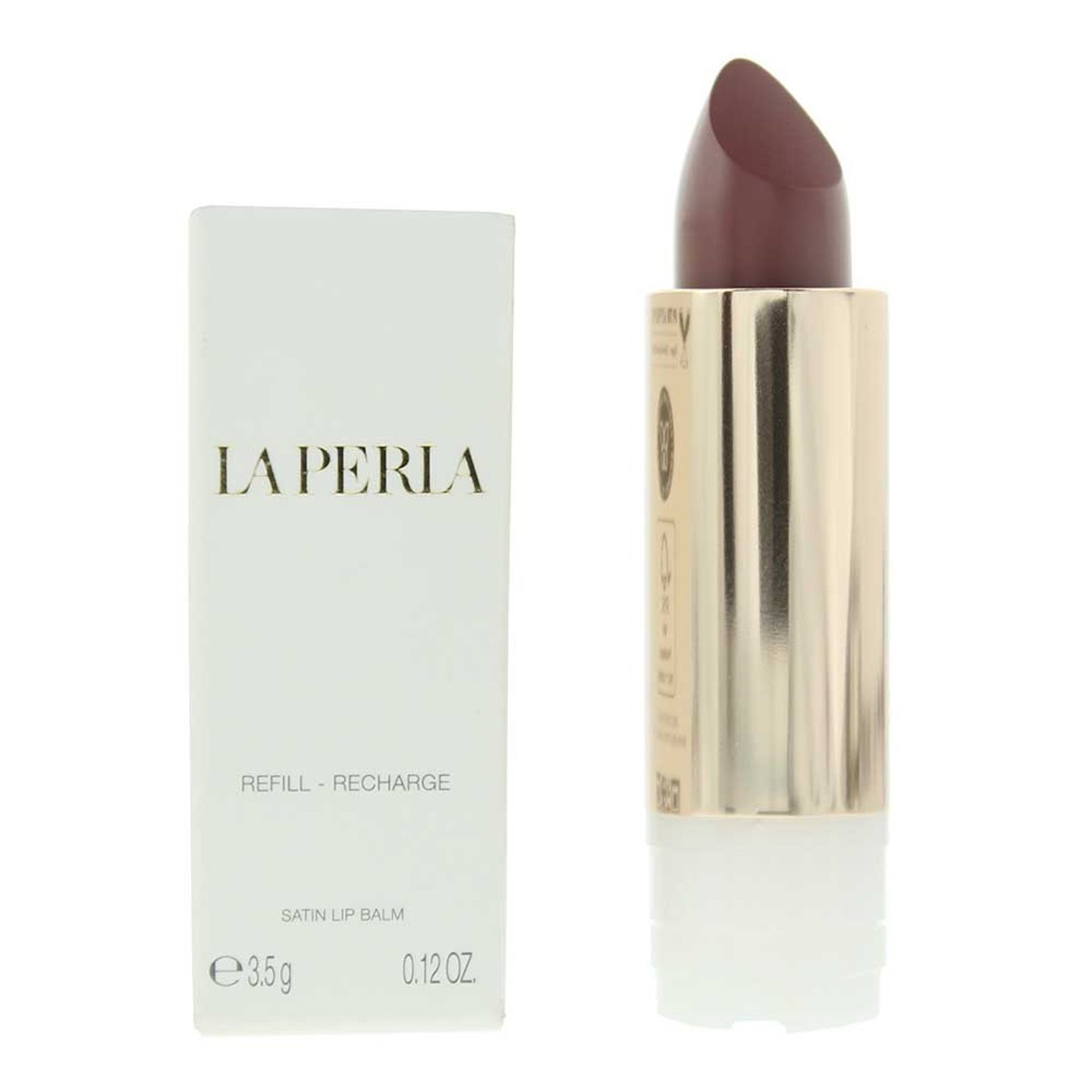 La Perla Satin Lip Balm Refill 3.5g #204 Almond Lips - Image 2