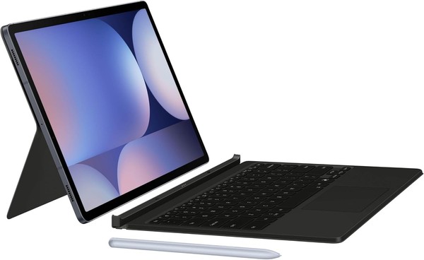 Samsung Galaxy Tab Libro Cubierta Teclado Tecla AI, S10+/S10 FE+, Negro (DX825)