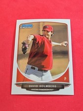 2013 David Holmberg ROOKIE RC Bowman Chrome #BCP168