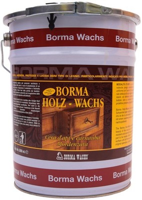 BORMA Wachs Bienenwachs Möbelpflege Holzwachs Möbelwachs Massivholz 5 Liter