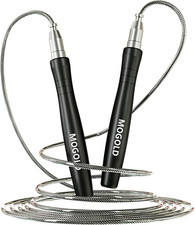 Cuerda de saltar de velocidad para boxeo y crossfit sin enredos ni tornillos zx