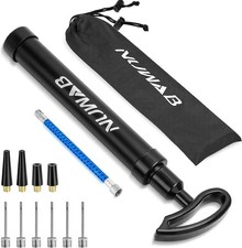 10.6 Inch Ball Pump, Lightweight Portable Manual Pump for Football, Basketball,