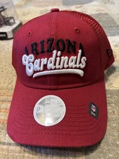 New NFL Red Arizona Cardinals New Era 9Forty Women's Adjustable Football Hat $35