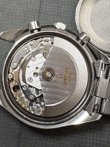 USED Omega Speedmaster 3511.50 Auto Chronograph Black Dial For Repair w/ Box F/S - Picture 4 of 19